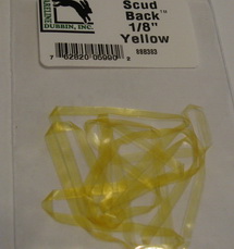 scud back 1/8 yellow Hareline  